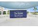 Welcome to Del Webb Bayview Lifestyle sign at the entrance of this 55+ active living community at 10418 Spring Tide Way, Parrish, FL 34219