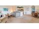 Living room with open-concept layout and stylish furniture at 11723 Boynton Ln # 1, New Port Richey, FL 34654
