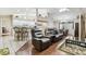 An open living area displays a breakfast bar, dining area, and spacious living room at 1202 Williams Rd, Plant City, FL 33565