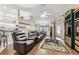 An open living area displays a breakfast bar, dining area, and spacious living room at 1202 Williams Rd, Plant City, FL 33565