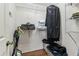 Neat walk-in closet with shelves, rods, and storage solutions for organization at 1202 Williams Rd, Plant City, FL 33565