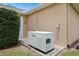 Image of Generac generator located on the side of the house, providing reliable backup power at 19815 Sea Rider Way, Lutz, FL 33559