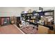 Organized storage room filled with shelves, boxes, and various household items at 19815 Sea Rider Way, Lutz, FL 33559