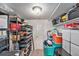 Tidy storage room with ample shelving space at 200 Country Club Dr # 403, Largo, FL 33771
