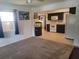 Open-concept living space with views of kitchen, natural light, and unique decorative touches at 2230 36Th S St, St Petersburg, FL 33711