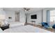 Bright, spacious bedroom with two queen beds, recessed lighting, and hardwood floors throughout at 371 12Th Ave, Indian Rocks Beach, FL 33785