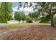 Extensive backyard featuring lush trees and detached structures creating a peaceful outdoor retreat at 4323 Culbreath Rd # B, Valrico, FL 33596