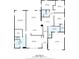 Detailed floor plan showcasing the layout of this 2446 sq ft home at 4331 13Th Ne Way, St Petersburg, FL 33703