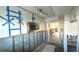Kitchen during remodel phase with the cabinets and microwave installed, hallway in background at 4570 Overlook Ne Dr # 180, St Petersburg, FL 33703