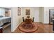 A view of the dining area that connects to the kitchen and a bedroom at 460 4Th S St, Safety Harbor, FL 34695