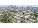 Scenic aerial view showcasing a beautiful property in downtown neighborhood with nearby local businesses at 53 Albemarle Ave, Tampa, FL 33606