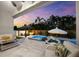 An amazing backyard with a pool, spa, covered lounge, and seating areas is perfect for outdoor entertaining at 6121 33Rd N Ave, St Petersburg, FL 33710