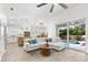 Bright open living space with seamless access to a lanai, featuring tile floors and neutral decor at 6121 33Rd N Ave, St Petersburg, FL 33710