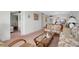 Spacious living room is perfect for relaxation and entertaining friends and Gathering at 7150 Sunset Way # 405, St Pete Beach, FL 33706