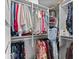 Walk-in closet with custom shelving and racks provides ample storage at 785 52Nd N Ave, St Petersburg, FL 33703