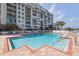 Enjoy the outdoors in this waterfront condo complex with a lovely bricked pool and lounging area at 7922 Sailboat Key S Blvd # 105, South Pasadena, FL 33707