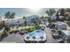 Coastal living with a community pool, palm trees, and proximity to the beach at 8565 W Gulf Blvd # 21S, St Petersburg, FL 33706