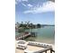 Scenic view of the marina with docks and boat slips at 8565 W Gulf Blvd # 21S, St Petersburg, FL 33706