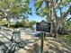Private Riverwatch community boat ramp and dock with boat and trailer parking at 1145 Riveredge Dr, Tarpon Springs, FL 34689