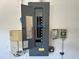 Close up of open electrical panel at 1145 Riveredge Dr, Tarpon Springs, FL 34689
