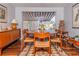 Dining room with wood table and chairs at 12303 Fieldstone Ln, Hudson, FL 34667