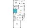 Detailed floor plan illustrating layout of bedrooms, bathrooms, kitchen, and garage at 20417 Symphony Pl, Venice, FL 34293