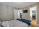 Bedroom view showcasing the open floor plan and access to the rest of the house at 2400 Feather Sound Dr # 1136, Clearwater, FL 33762
