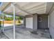 Spacious carport with a double door shed for extra storage at 3535 16Th N St, St Petersburg, FL 33704