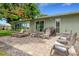 Backyard patio with chairs at 4500 Great Lake S Dr, Clearwater, FL 33762
