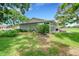Spacious backyard with a patio area at 4500 Great Lake S Dr, Clearwater, FL 33762