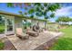 A patio featuring many chairs at 4500 Great Lake S Dr, Clearwater, FL 33762