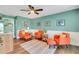 Cozy living room featuring comfortable seating, perfect for relaxing or entertaining guests at 4500 Great Lake S Dr, Clearwater, FL 33762