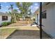 Well-maintained backyard with gravel and grass, perfect for outdoor activities and relaxation at 4560 7Th N Ave, St Petersburg, FL 33713