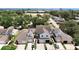 Aerial view of a townhome community featuring individual driveways at 6980 Ulmerton Rd # 7C, Largo, FL 33771