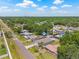 This property sits amidst a community with a lush backdrop, near a variety of amenities, as showcased in this aerial view at 7612 S 36Th Ave, Tampa, FL 33619