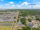 This home offers a prime location with distant views of Downtown Tampa, as seen in this expansive aerial shot at 7612 S 36Th Ave, Tampa, FL 33619