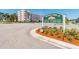 Signage at Terrace Park of Five Towns entrance with lush landscaping and a clear view of the building at 7941 58Th N Ave # 106, St Petersburg, FL 33709