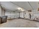 The two-car garage has lots of open space and room for storage at 811 Pebblewood Dr, Brandon, FL 33511