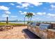 Bayfront grilling station features stainless steel appliances and outdoor seating, great for gatherings at 868 Bayway Blvd # 206, Clearwater Beach, FL 33767