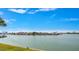 Beautiful view of the waterway and the city skyline, ideal for enjoying sunsets at 868 Bayway Blvd # 206, Clearwater Beach, FL 33767
