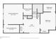 Second floor plan illustrating the main bedroom, closet, bathroom, loft, laundry room and a secondary bedroom at 8723 Palm Ranches Pl, Tampa, FL 33614