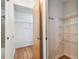 This closet features wire shelving for optimal storage at 93 Boca Ciega Point N Blvd # 93, St Petersburg, FL 33708