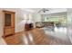 Bright and airy living room with hardwood floors, comfortable sofa, and lots of natural light at 93 Boca Ciega Point N Blvd # 93, St Petersburg, FL 33708