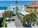 Exterior elevation of a condominium complex with beach access at 19530 Gulf Blvd # 4A, Indian Shores, FL 33785