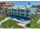 Beachside condos with multiple balconies and a deck on the beach for relaxing and enjoying the ocean views at 19530 Gulf Blvd # 4A, Indian Shores, FL 33785