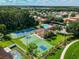 Lush community with pool, tennis courts, a basketball court, and clubhouse, offering many recreation opportunities at 27012 Sea Breeze Way, Wesley Chapel, FL 33544