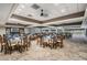 Banquet room with round tables, chairs, and ample space for large gatherings or events at 2769 St Andrews Blvd, Tarpon Springs, FL 34688