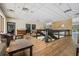 Clubhouse lobby with hardwood floors, seating area, and decorative accents at 2769 St Andrews Blvd, Tarpon Springs, FL 34688