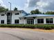 Exterior view of community center with activity rooms, featuring a well-kept landscape at 29228 Yarrow Dr, Wesley Chapel, FL 33543