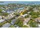 Overhead shot of the property highlighting proximity to the waterfront and the vibrant neighborhood at 315 Ridge Rd, Palm Harbor, FL 34683
